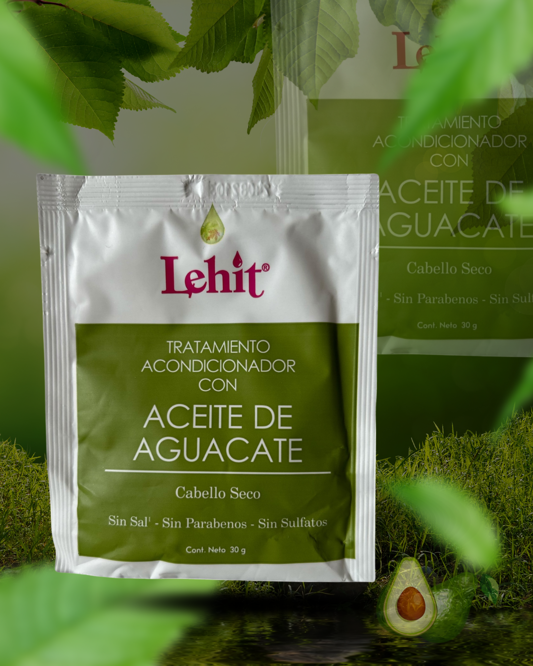 Trattamento all'olio di avocado