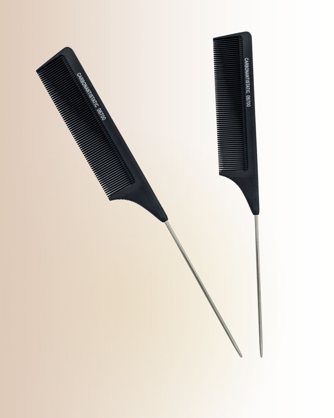 Comb with Metal Tail