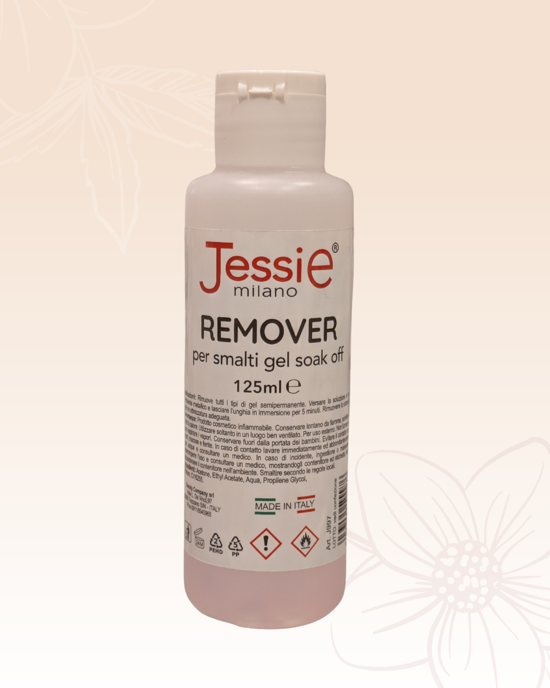 Removedor de Verniz de Gel