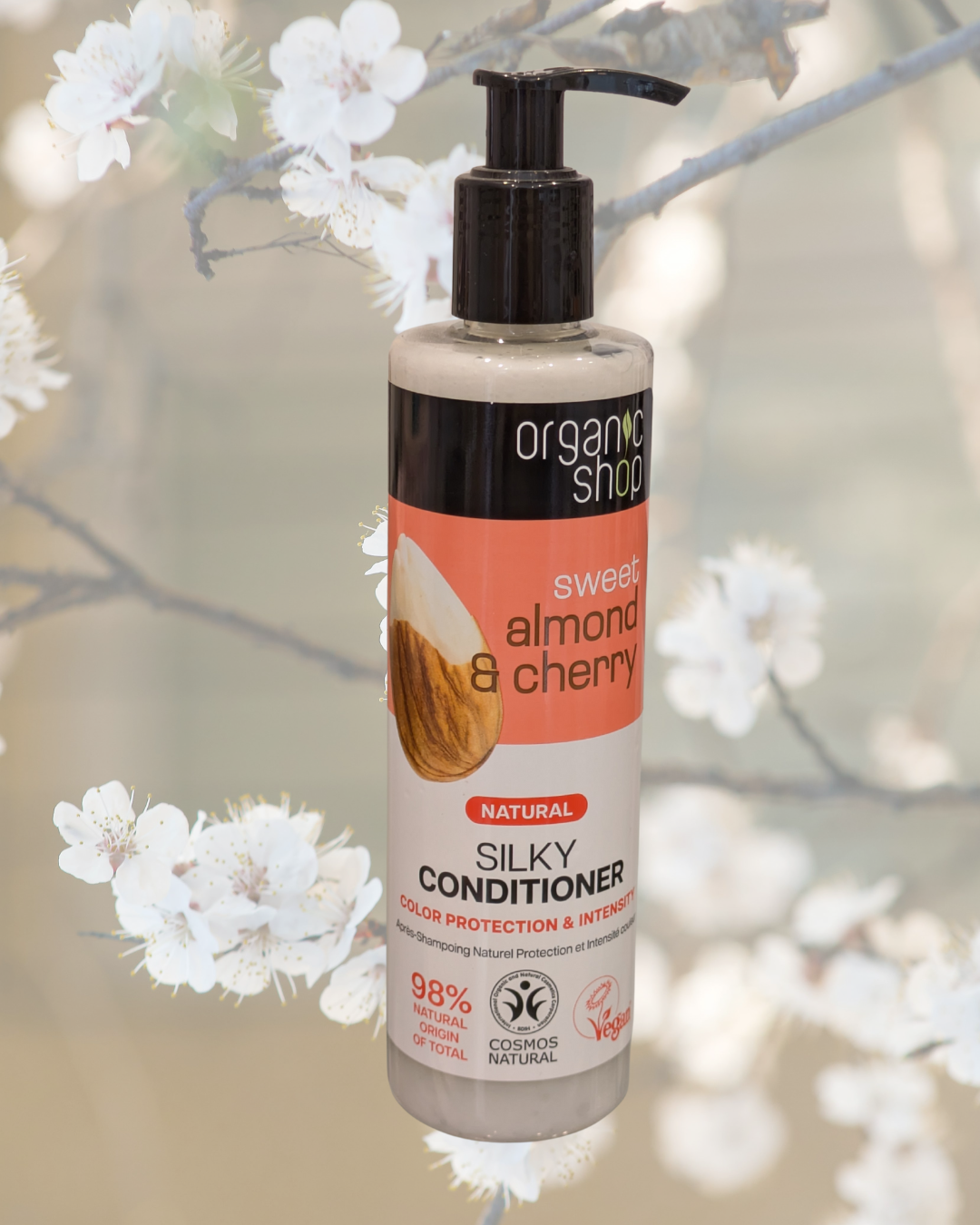 Silky Conditioner – Almond & Cherry (Colour Protection)