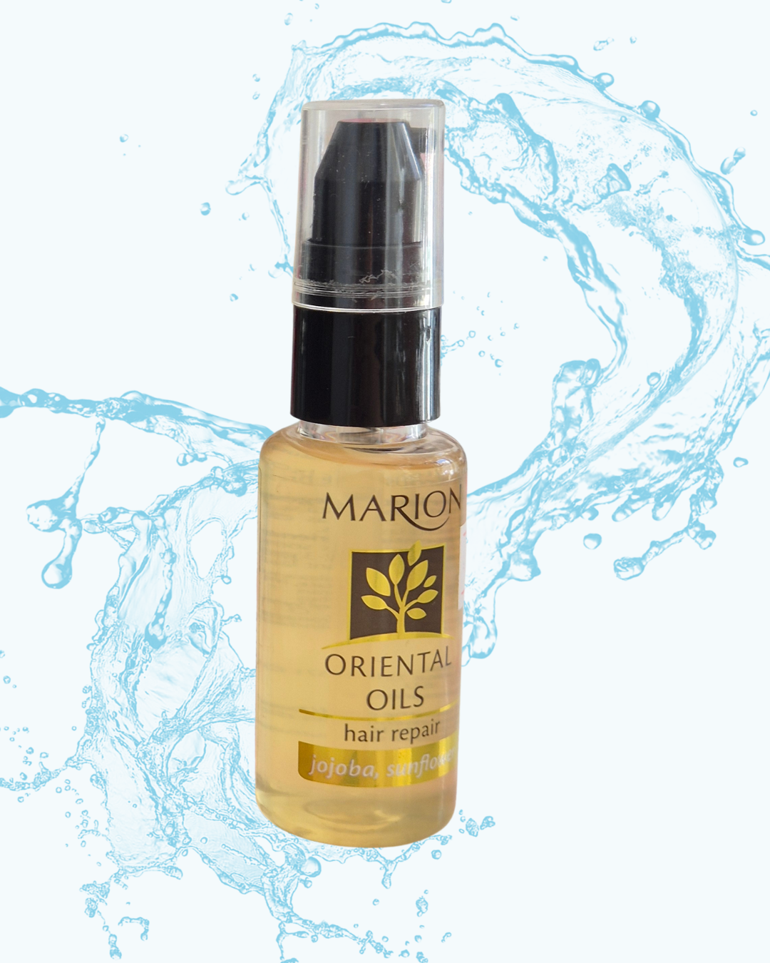 Collezione di oli per capelli orientali