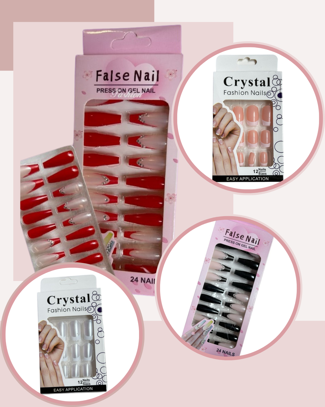 Press-On Gel Nails - Instant Manicure