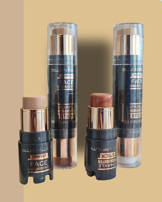 Dual-Action Concealer and Highlighter Stick