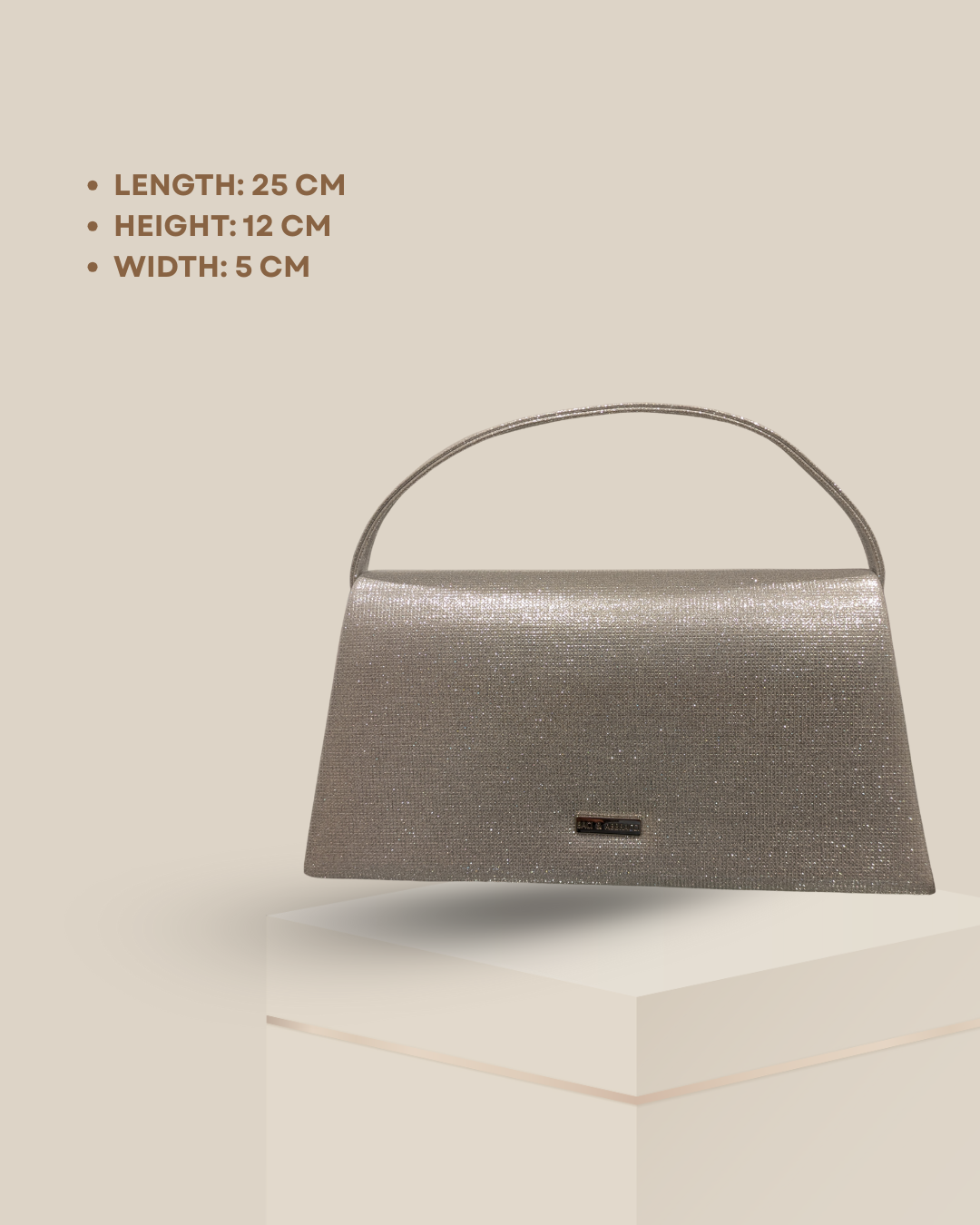 Sparkling Evening Clutch with Chain