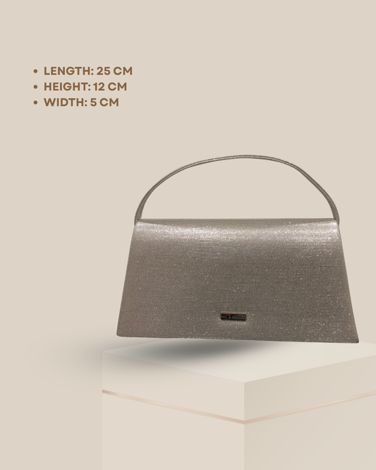 Sparkling Evening Clutch with Chain