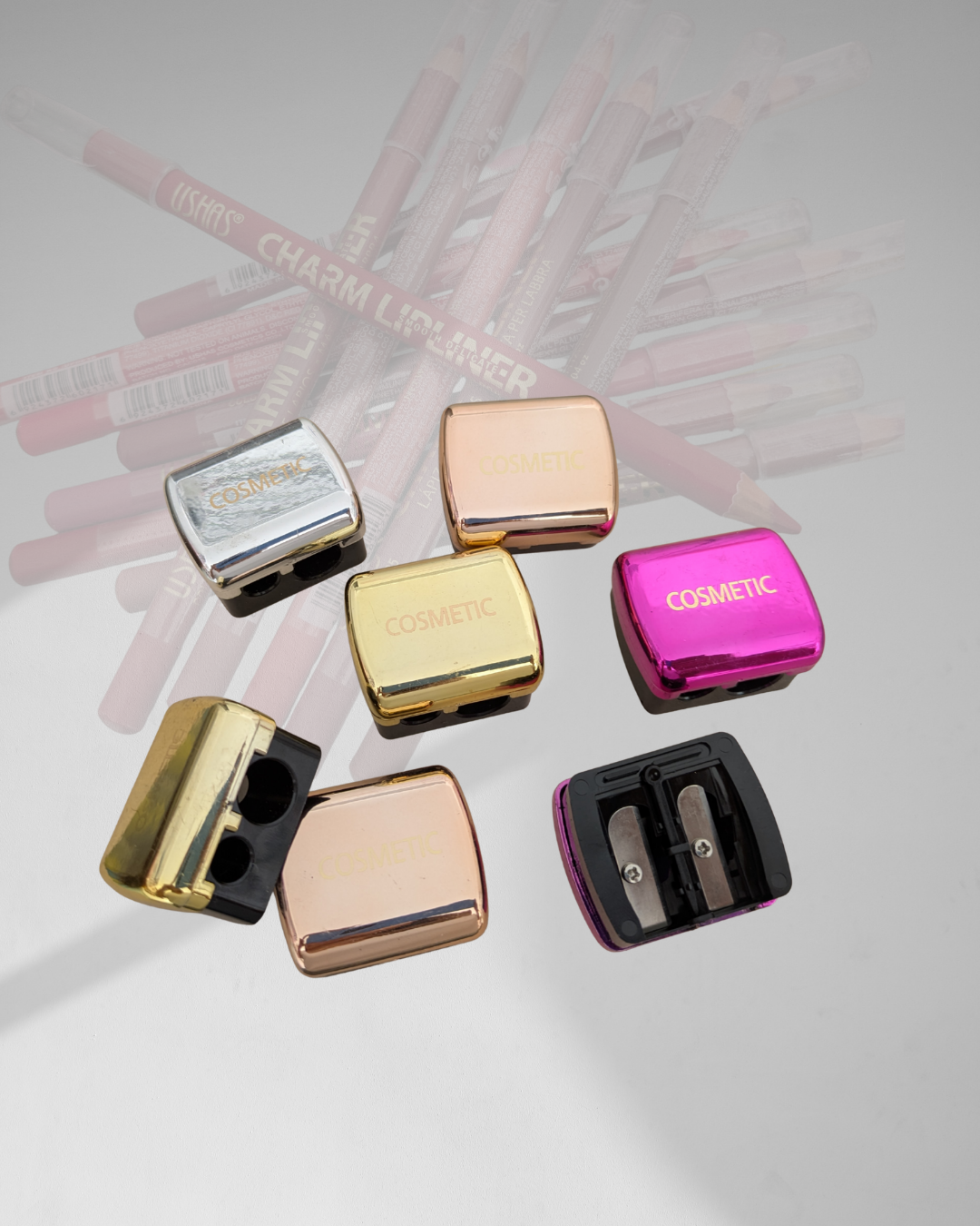 Dual Hole Cosmetic Sharpener: