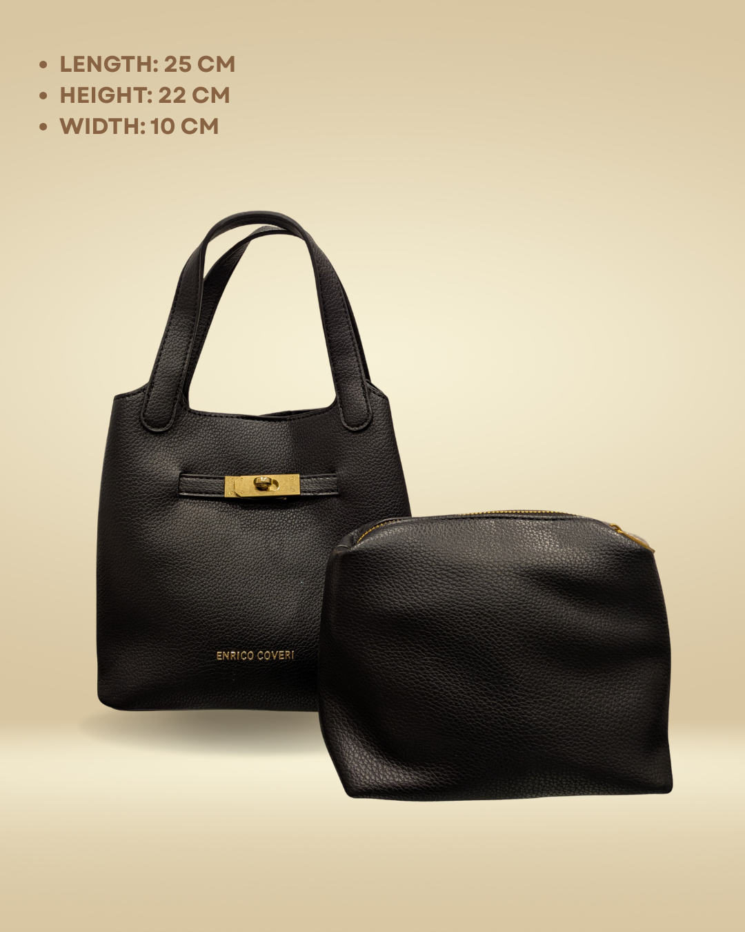 Enrico Coveri 2-in-1 Handbag Set