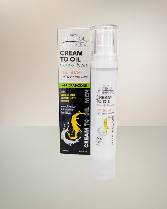 Pre-Shave "Cream To Oil" Calm & Repair