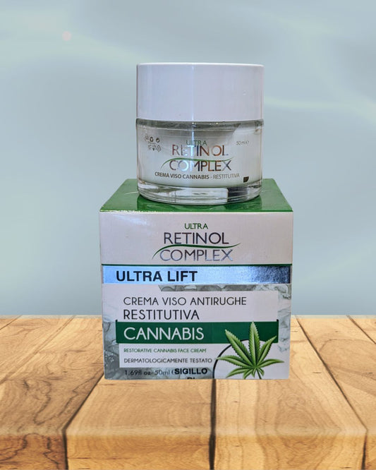 Restorative Facial Cream with Cannabis