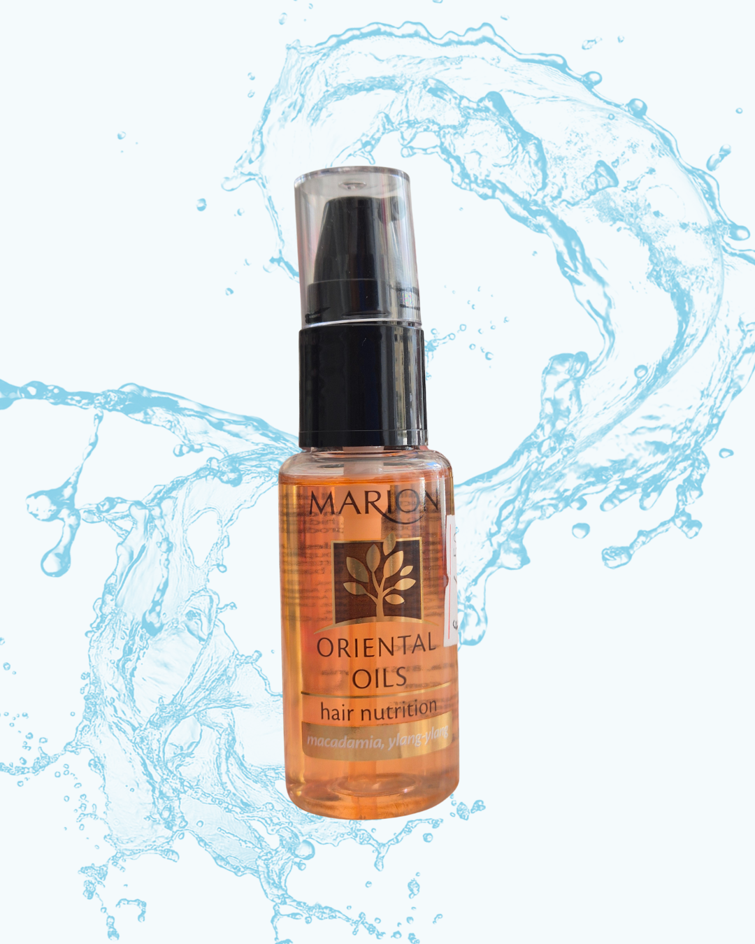 Collezione di oli per capelli orientali