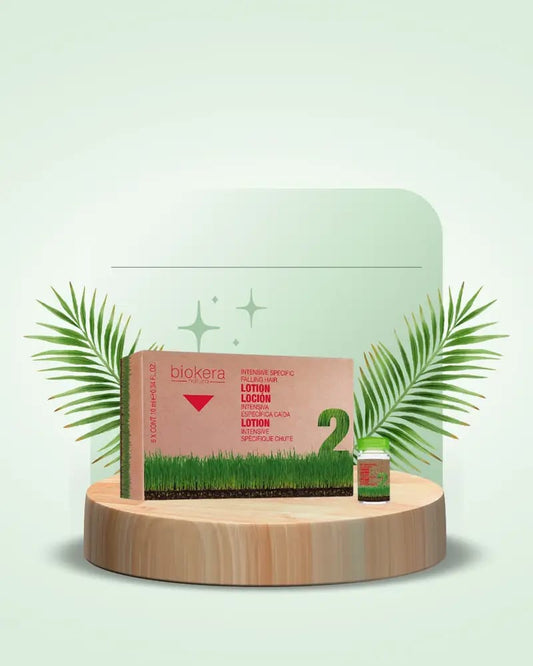 
Deeply nourishes the hair follicle. Helps normalise the hair shaft's formation and growth cycle. Its formula includes ingredients that promote the restoration of healthy growth, increase the thickness of atrophic hair, and stimulate cellular metabolism.
6 ampoules x 10ml