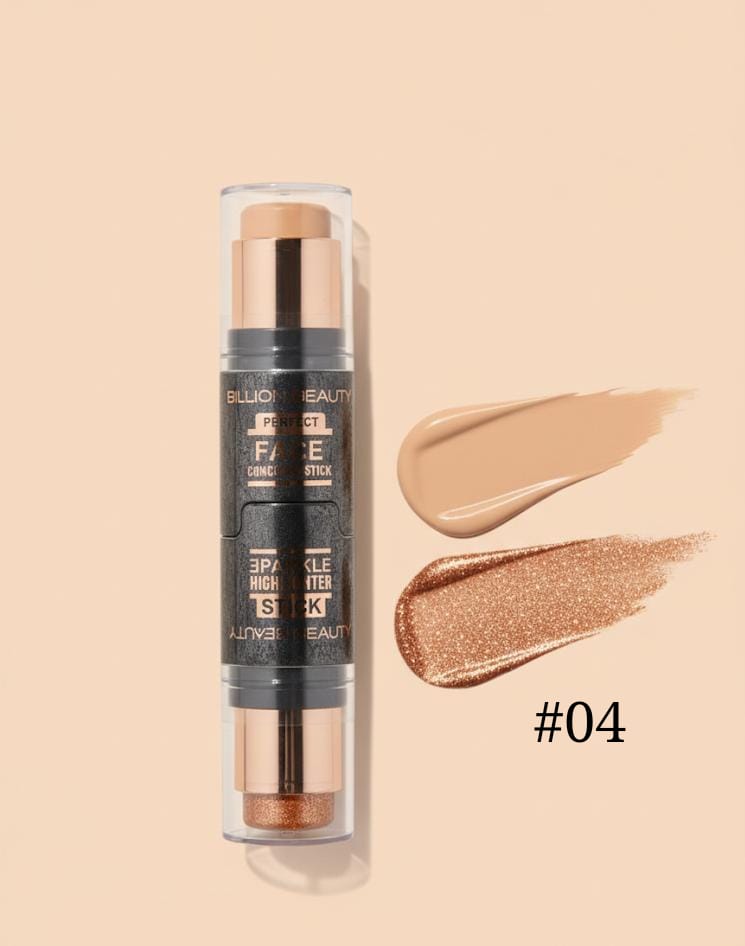 Stick correttore e illuminante a doppia azione