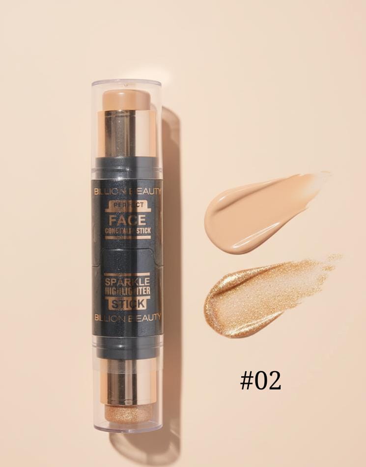 Stick correttore e illuminante a doppia azione