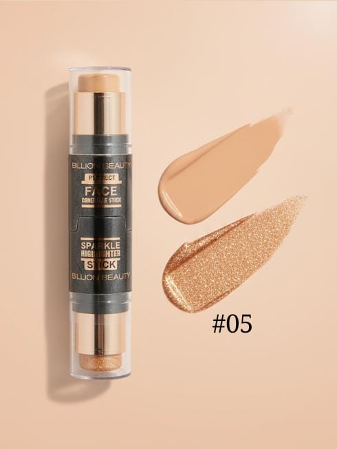 Stick correttore e illuminante a doppia azione