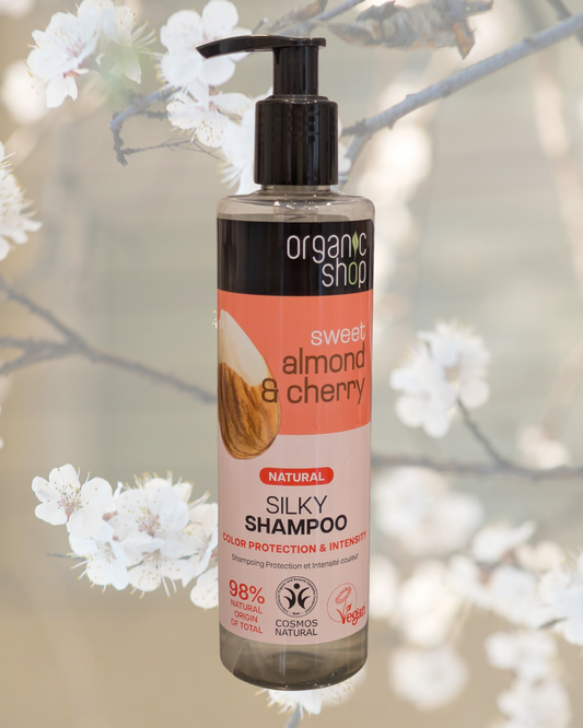 Silky Shampoo –  Almond & Cherry (Colour Protection)