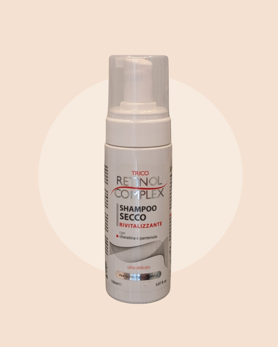 Champú seco revitalizante