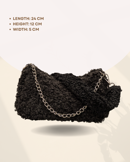 "Soft Touch" Textured Shoulder Bag