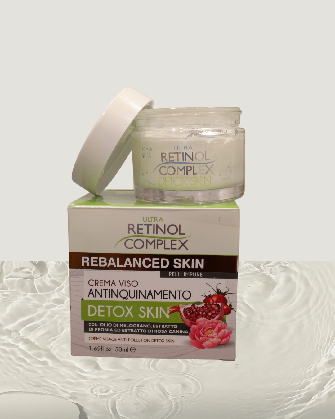 Crema facial desintoxicante para la piel