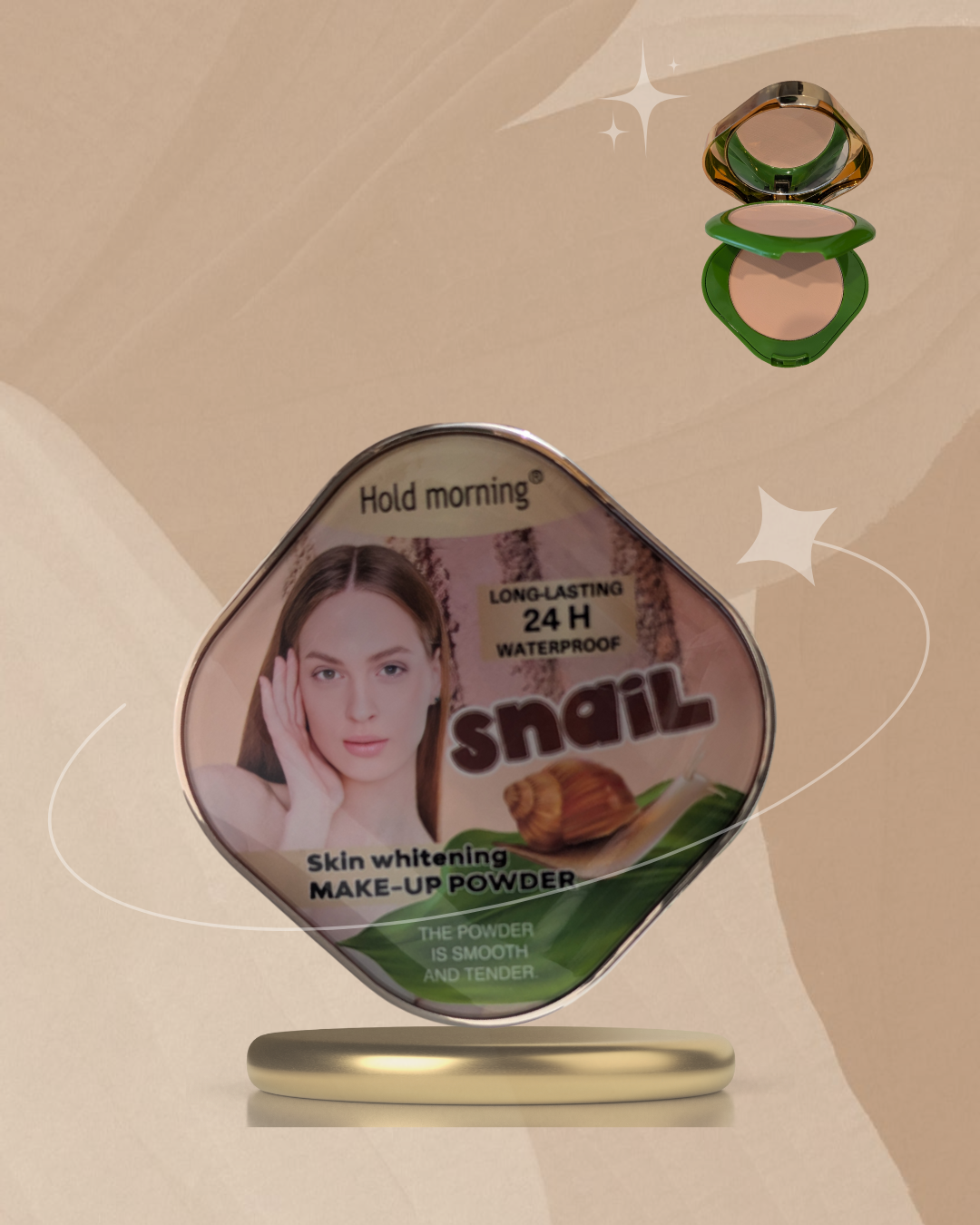 2-in-1 Snail Extract Compact Powder
