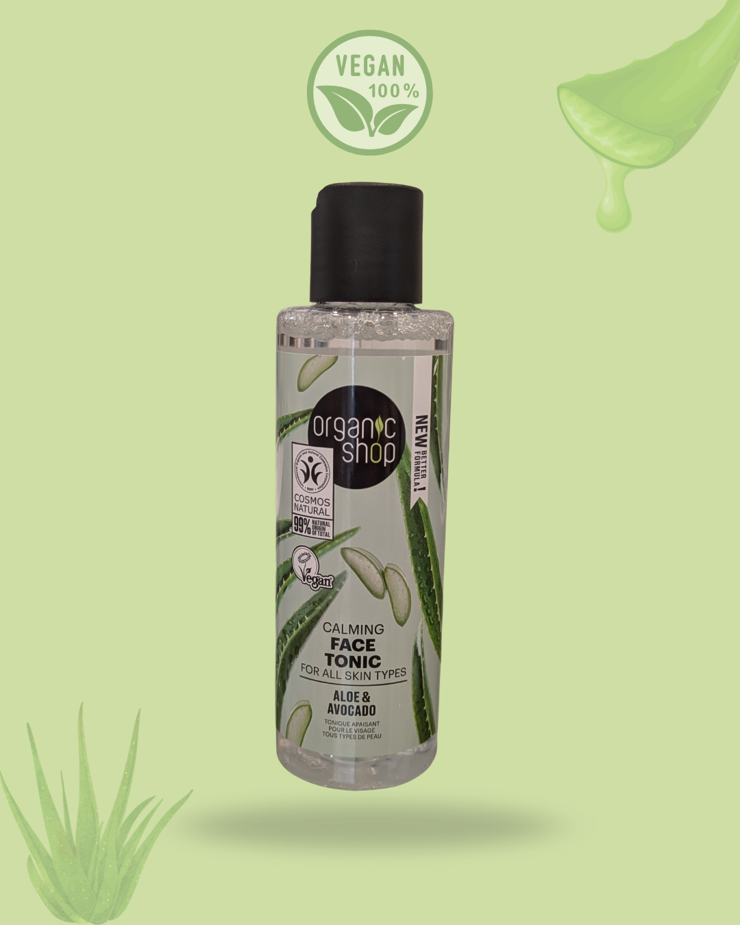 Set de cuidado facial: Aloe y aguacate